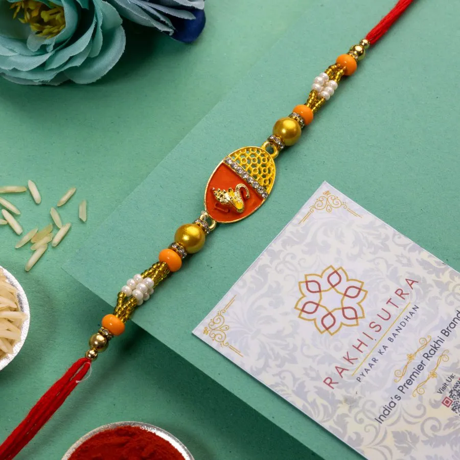 Dazzling American Diamond Rakhi 1