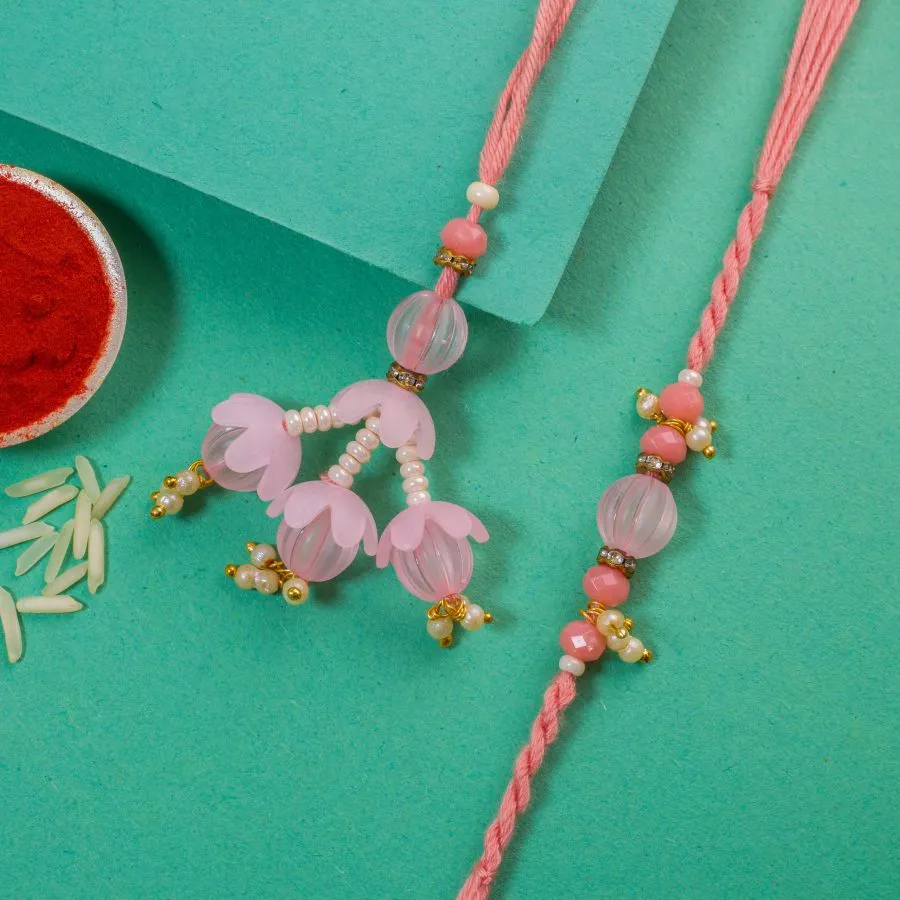 Charming Bhaiya Bhabhi Rakhi Set 1