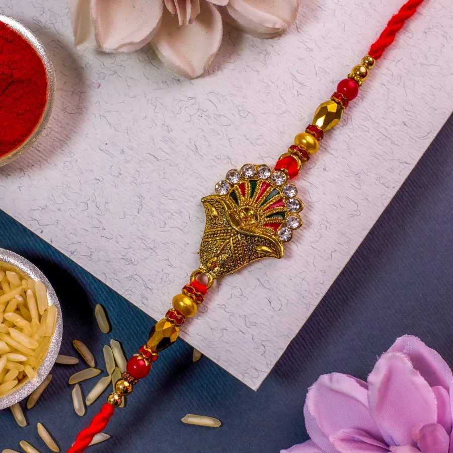 Regal Kundan Rakhi 1