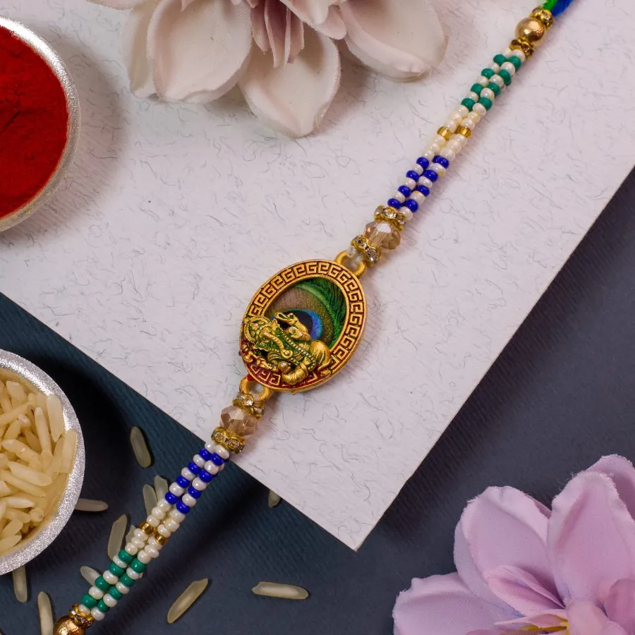 Auspicious Ganesha Rakhi Delight 1