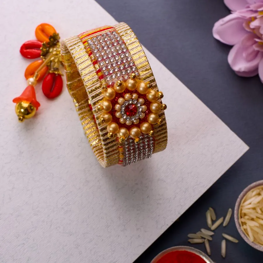 Crafted Elegance: Premium Kada Rakhi 1
