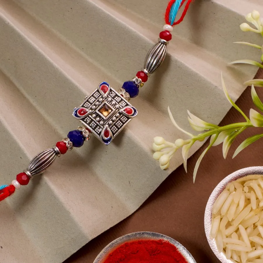 Timeless Kundan Rakhi Elegance 1