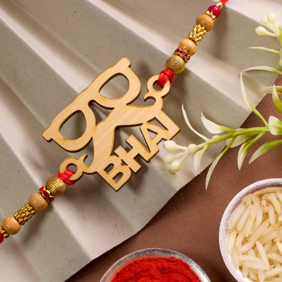 Heartfelt Bhai Love Rakhi Set 1