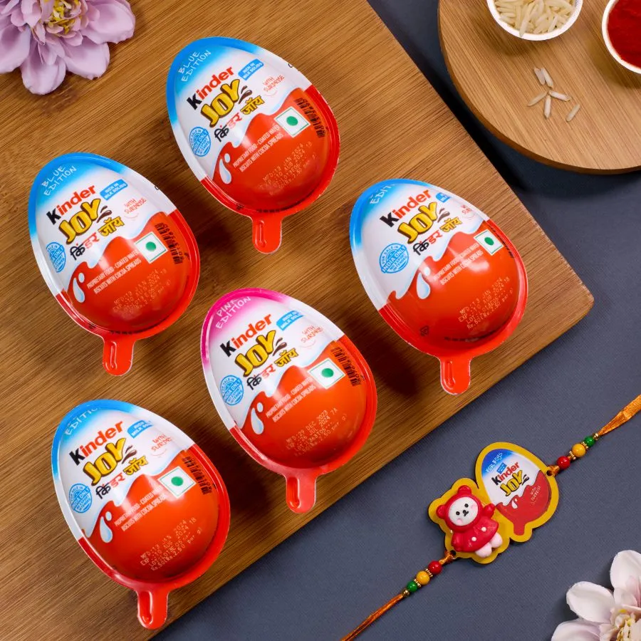 Rakhi & Kinder Joy Delight Bundle 1