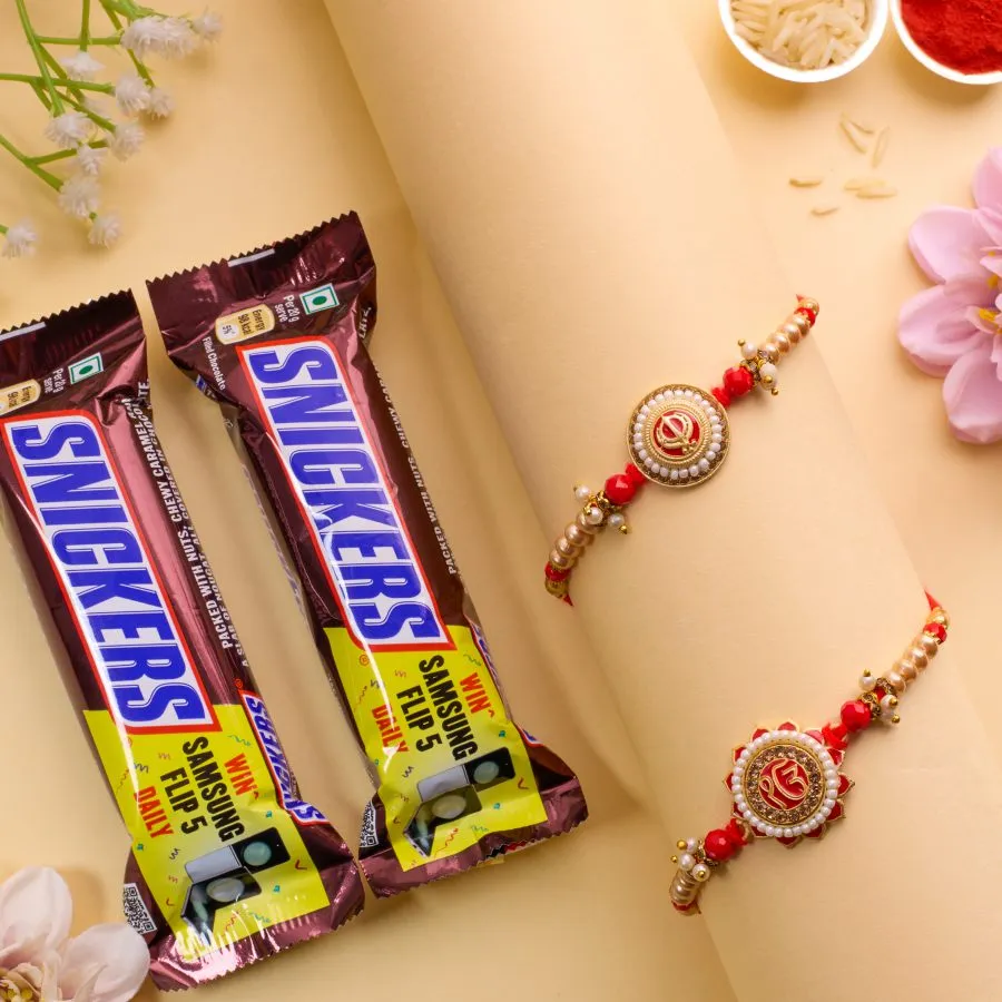 Punjabi Rakhi Delight with Snickers 1