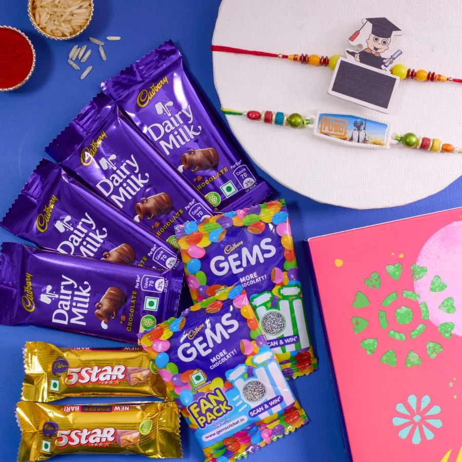 Sibling Sweetness with Rakhi & Treats 1