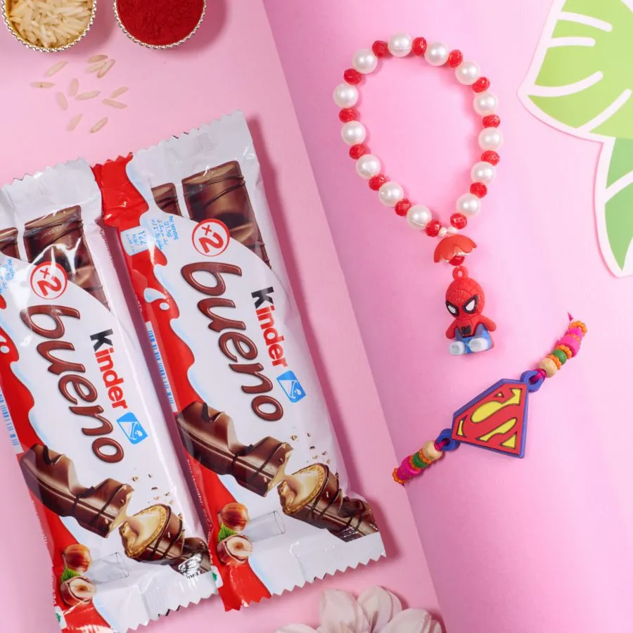 Superhero Rakhi Adventure Set 1