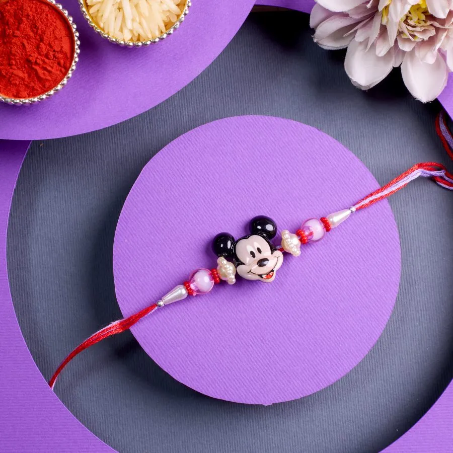 Mickey Mouse Rakhi for Kids 1