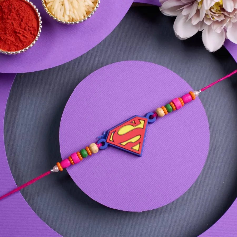 Adorable Superman Rakhi for Brothers 1