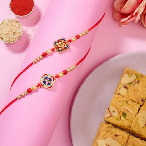 Kundan Rakhi and Delightful Soan Papdi