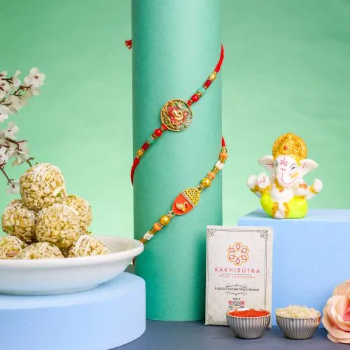 Festive Joy: Ganesha Rakhi and Sweets 1