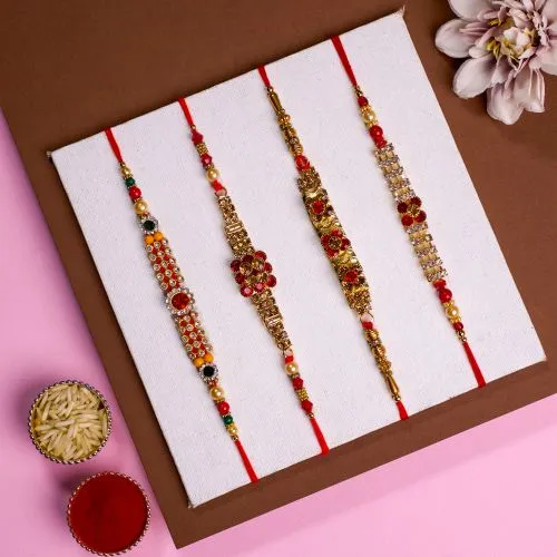 Sibling Bond AD Rakhi Set 1