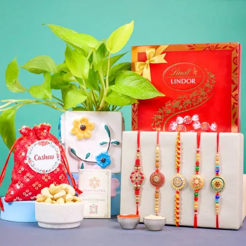 Kundan Rakhi & Gourmet Delight 1