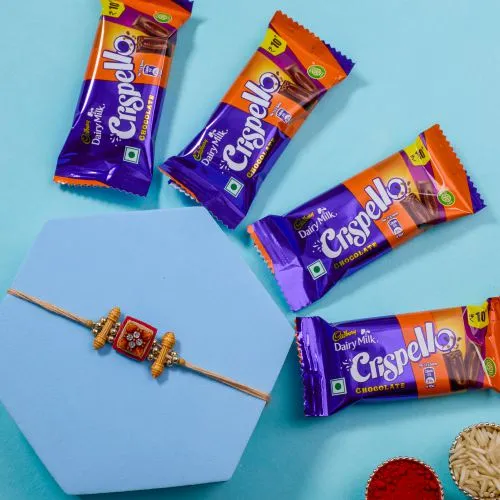 Designer Rakhi Gift: Sweet Moments 1