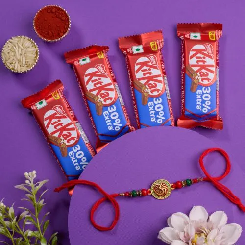 Festive Rakhi & Chocolate Gift 1