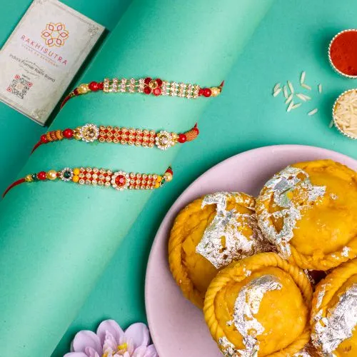 Rakhi Radiance with Chandrakala Treat 1