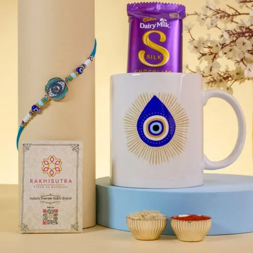 Evil Eye Blessings Rakhi Set 1