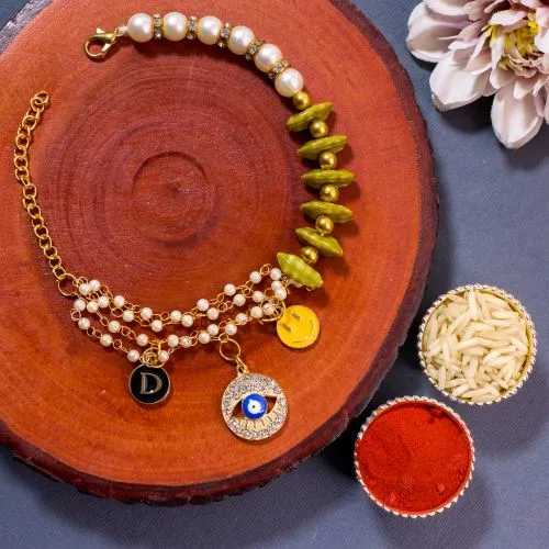 Stylish Evil Eye Protection Rakhi for Brothers 1