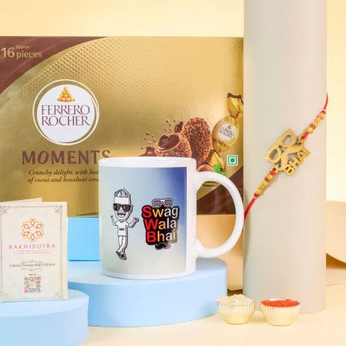 Sweet Bond Designer Rakhi Gift Set 1