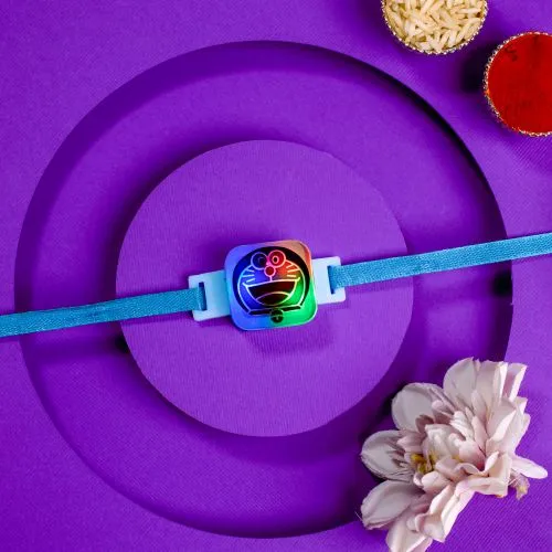 Whimsical Doremon Rakhi Gift 1