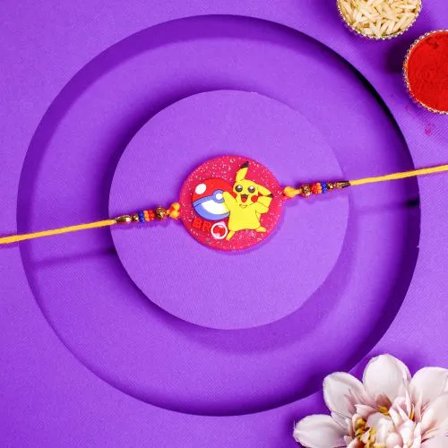Adorable Pikachu Rakhi Band 1