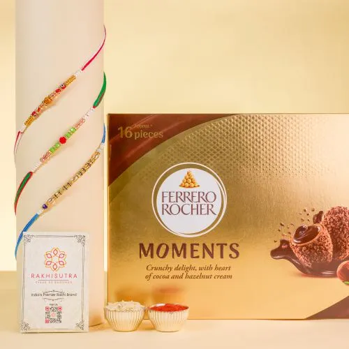 Elegant Rakhi & Chocolate Delight 1