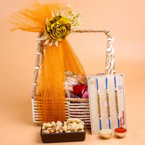 Festive Nutty Delight Rakhi Gift Set 1