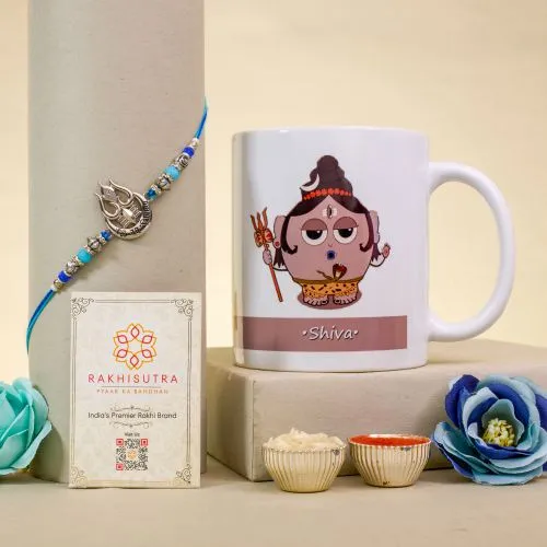 Divine Shiva Rakhi & Mug Set 1